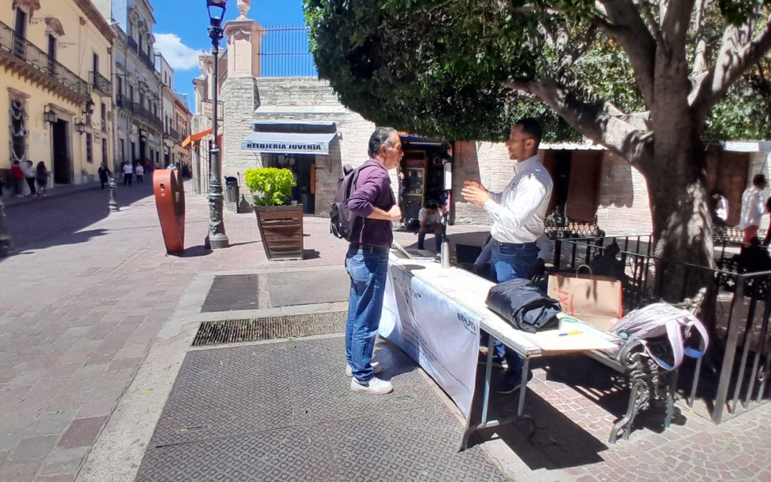 Instalan mesa para dar a conocer el Programa Municipal de Desarrollo y nutrirlo con participación ciudadana