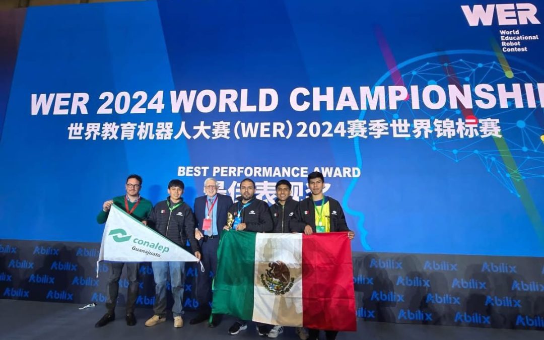 Son estudiantes del CONALEP Silao un gran orgullo mexicano: ¡ganan el máximo reconocimiento en China!